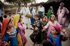 Girls dancing